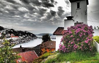 Branntårnet utsiktspunkt i Risør