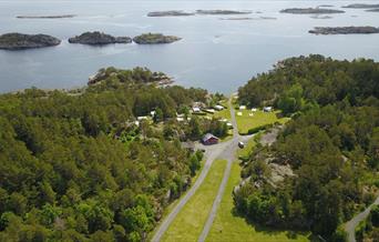 Bobilparkering i Tvedestrand