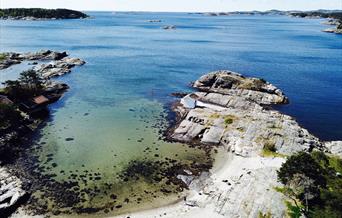 Stølsvika strand på Hisøy ved Arendal