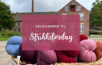 Sjølingstadgarn med fabrikken i bakgrunnen