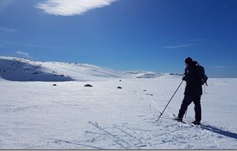 Skitur til Veneheia på Knaben