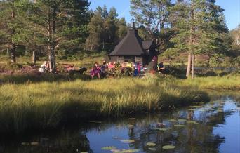 Dagsturhytta Skopteland i Lyngdal