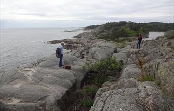 Ut på tur i Grimstad