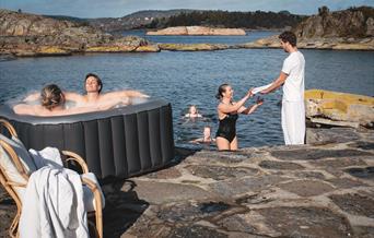 Workation på Sandøya i Tvedestrand