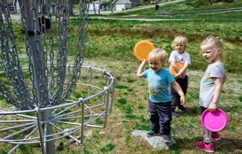 Frisbeegolf i Åseral