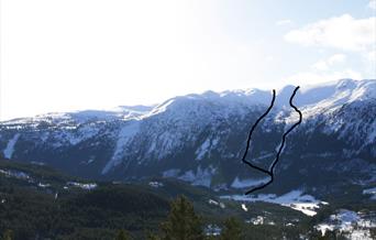 Topptur på ski til Hengjefjell