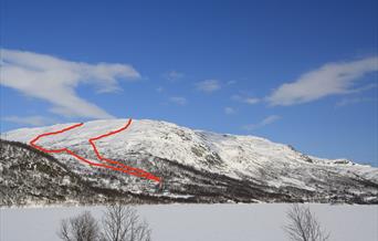 Topptur på ski til Holfjell