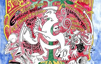 Årets plakat for Kristiansand Jazzfestival.