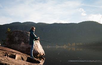 Fiskekort for ørretfiske på Hovden
