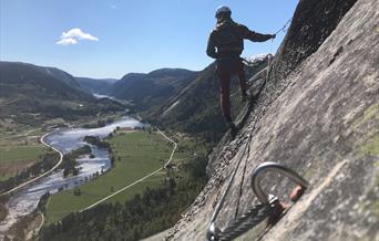 Via Ferrata Nomelandsfjell
