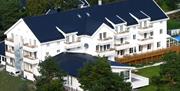 Flyfoto av Arendal Herregaard Spa & Resort