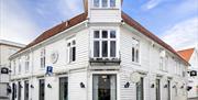 Kjøbmandsgaarden Hotell-mandal-sentrum. Foto.