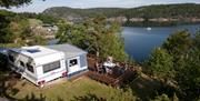 Sørlandet Feriesenter utsikt campingplass