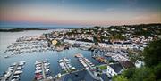 Risør Trebåtfestival flyfoto