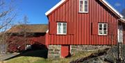 Bomsholmen Fløtingsmuseum fra utsiden