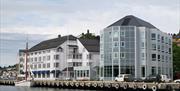 Clarion Hotel Tyholmen fra sjøsiden