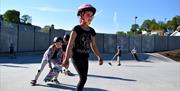 Skating i Barbu park