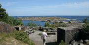Kalvøysund festning på Flostaøya