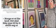 Agderposten artikkel om Galleri Vidar