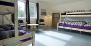 6-manns rom på Sandvigen Fort med køyesenger