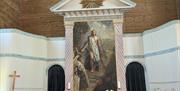 Alteret i Kvinesdal kirke