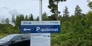 Arendal Bobilparkering infoskilt Salingen 20 Hisøy