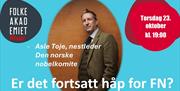 Asle Toje, nestleder Den norske nobelkomite