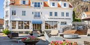 Oversiktsbilde av hotellfasade