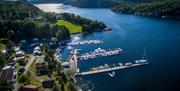 Oversiktsbilde fra havna
