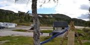 Lekeplass og camping