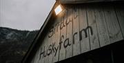 skilt for Sirdal Husky Farm
