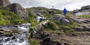 Fossen på vei til Trollpikken