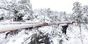 Gruvene i vinterlandskap