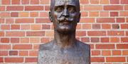 Byste av Knut Hamsun