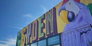 Bilde av Sydens fasade i sommersol