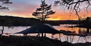 Bildet er tatt ved Skåre Gård Svevecamp