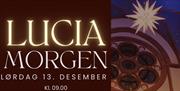 Luciamorgen korsang plakat