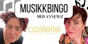 plakat for musikkbingo med AnneMa fra grenseløst forelsket
