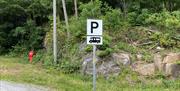 trafikkskilt for bobilparkering