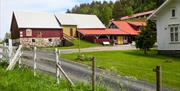 Størdal gård inneholder låve med serveringslokale, gårdskjøkken og gårdsbutikk