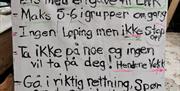 Regler for en trygt opplevelse