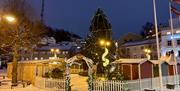 julemarked og julegran på Torvet i Arendal