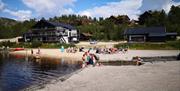 Strand ved Bortelidtjønna