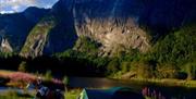 Telt ved Helle Camping