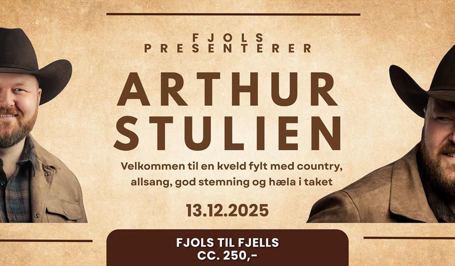 Countrykveld med Arthur Stulien Countrykveld med Arthur Stulien
